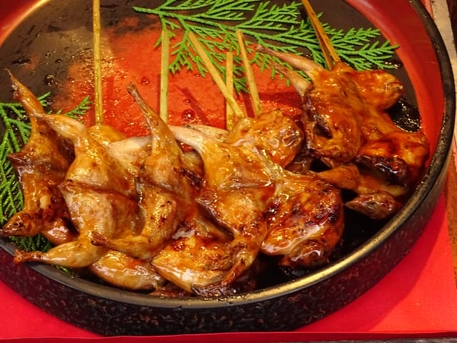 grilled whole quail