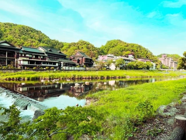 Nature in Onsen Town