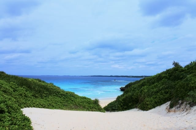 Beach in Miyako Island